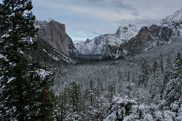 Winter Abates on the Valley