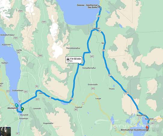Day 4 Akureyri to Myvatn