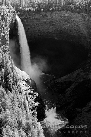 Helmcken Falls B&W